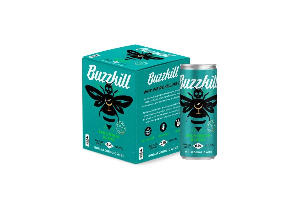 Buzzkill Wine Wines Non Alcoholic Sauvignon Blanc