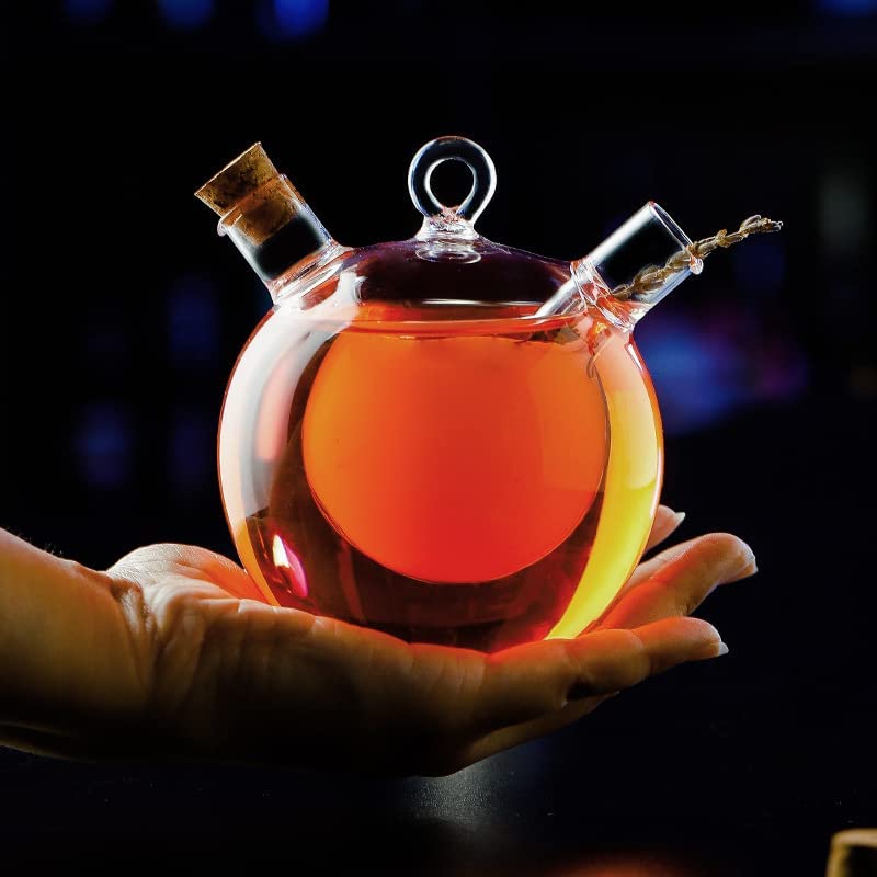 TOPIUNS 2 in 1 teardrop cocktail glasses