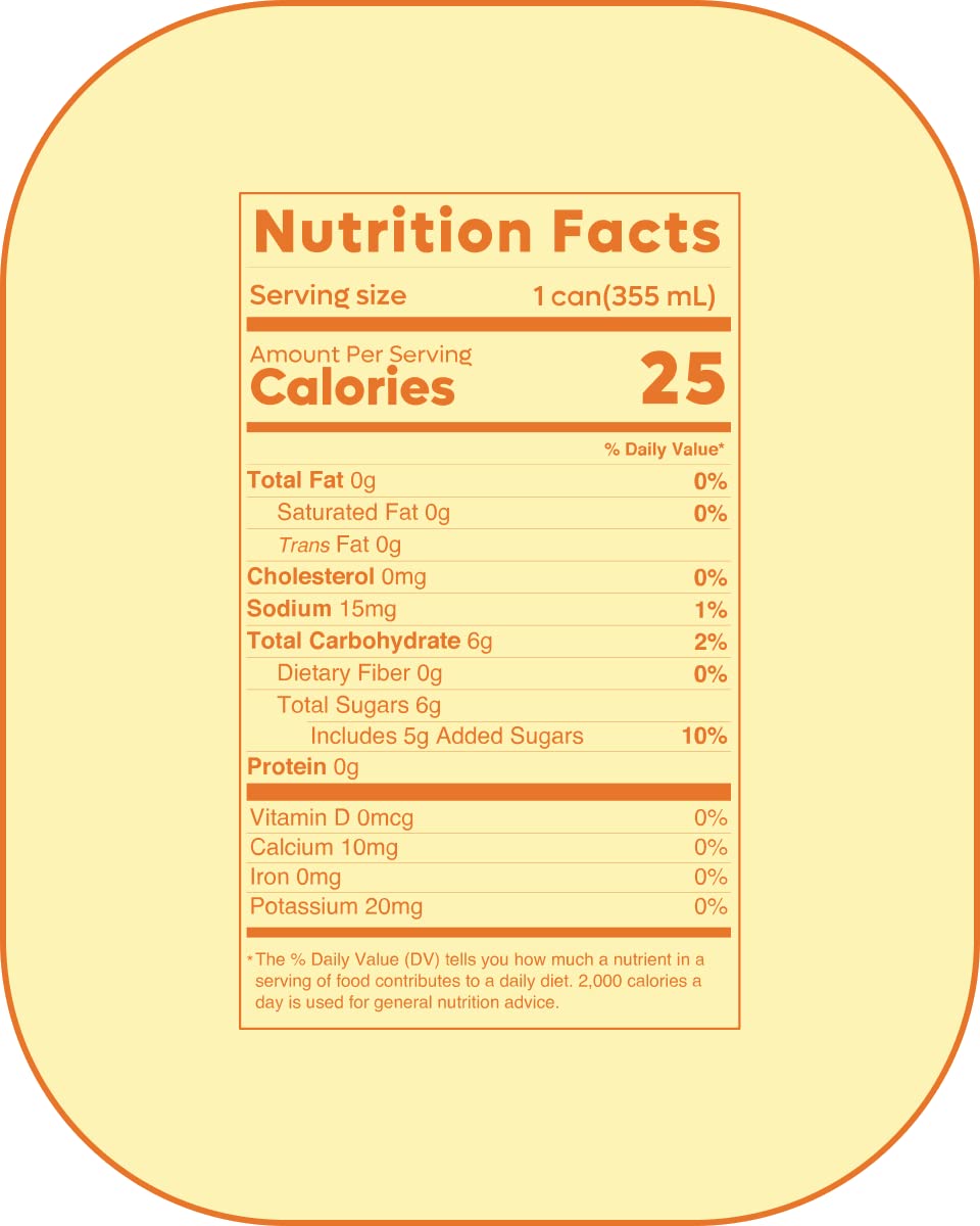 Glish Mango Sparkling Water