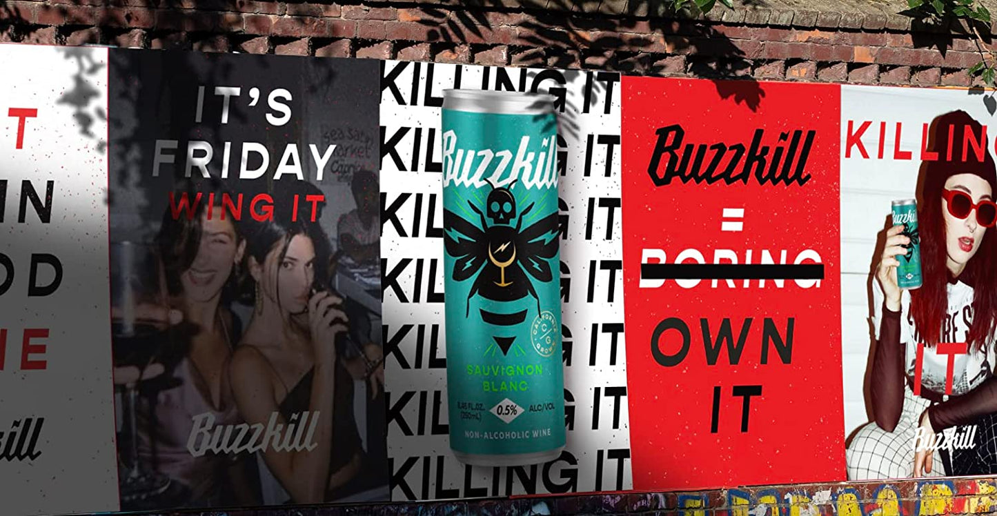 Buzzkill Wine Wines Non Alcoholic Sauvignon Blanc