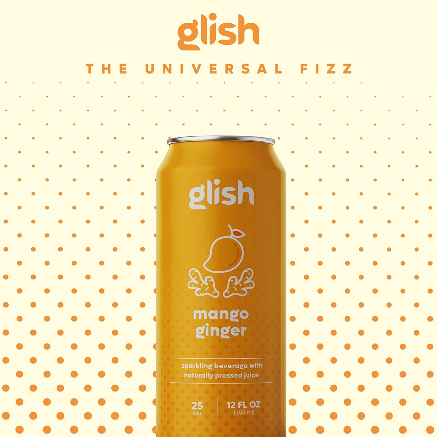 Glish Mango Sparkling Water