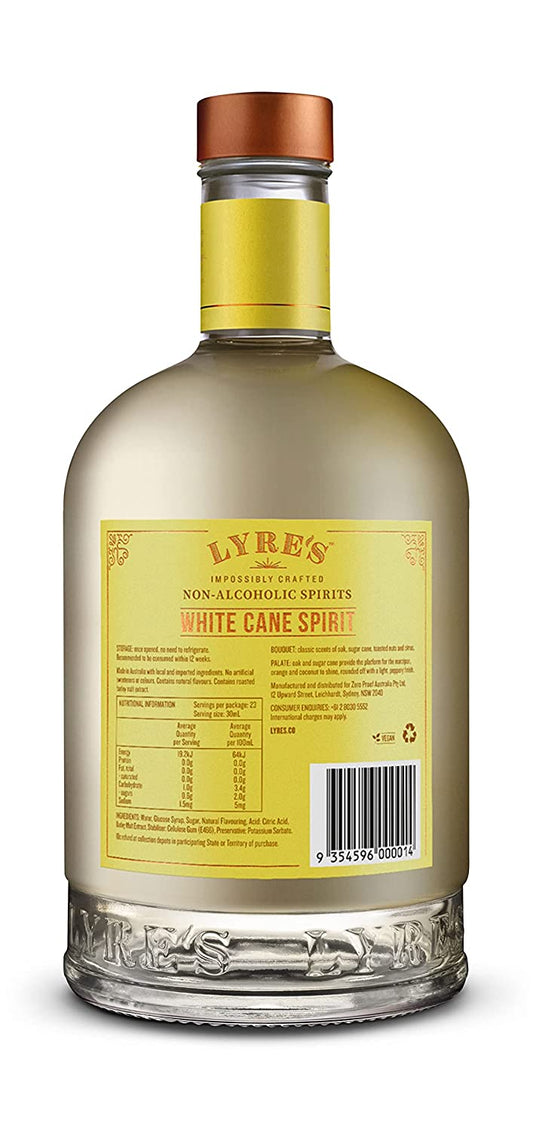 Lyre's White Cane Non-Alcoholic Spirit - White Rum Style