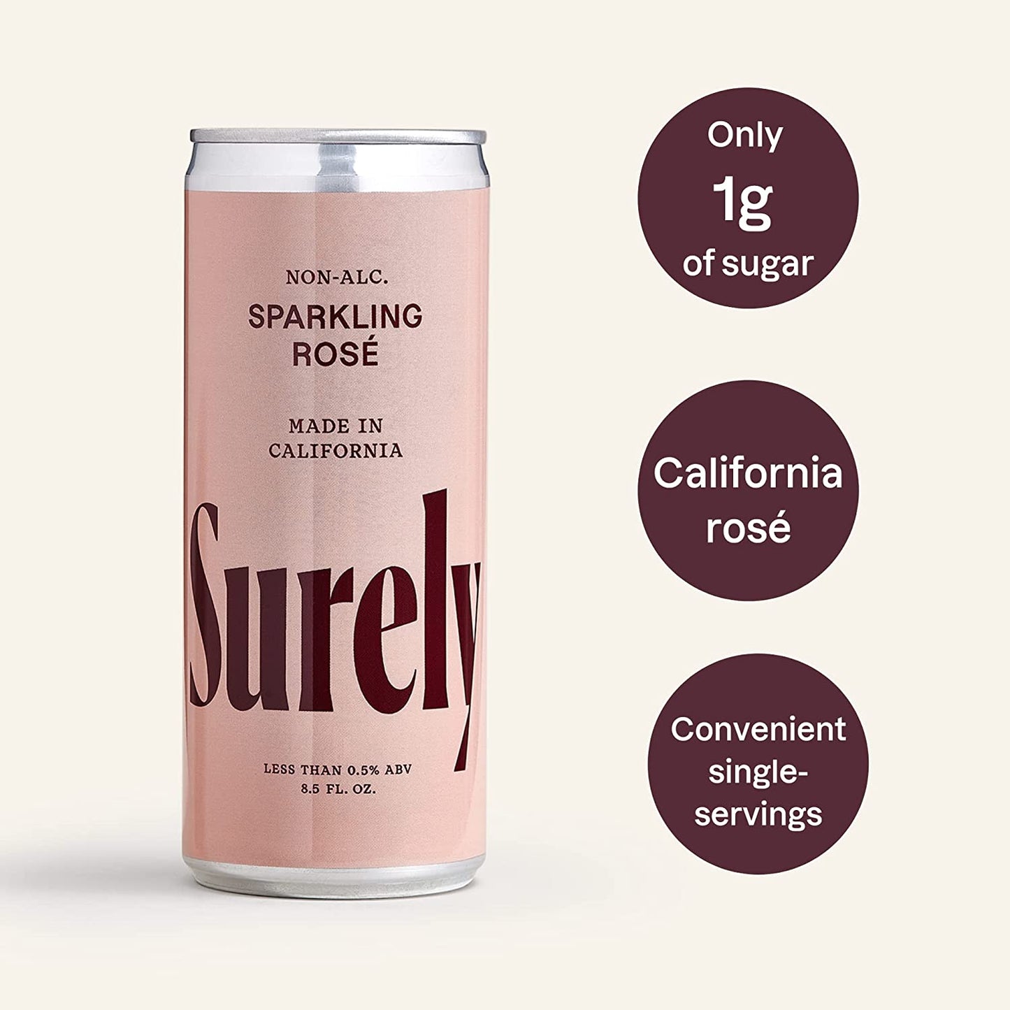 Surely Rosé Cans