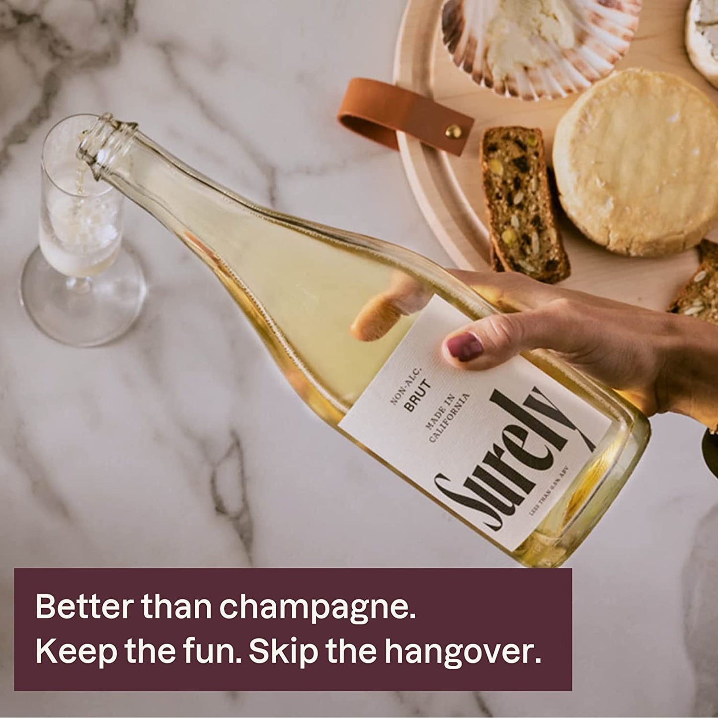 Surely Non-Alcoholic Champagne