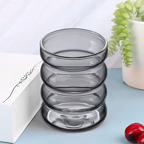Peyan Vintage Ribbed Drinking Glass (1 piece)
