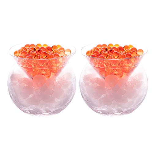 LEMONSODA Stemless Martini Glasses (Set of 2)