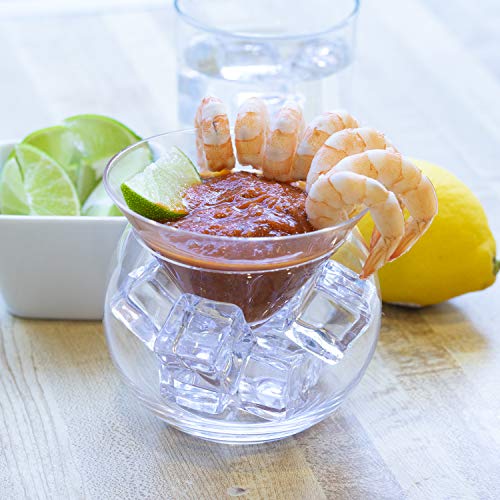 LEMONSODA Stemless Martini Glasses (Set of 2)