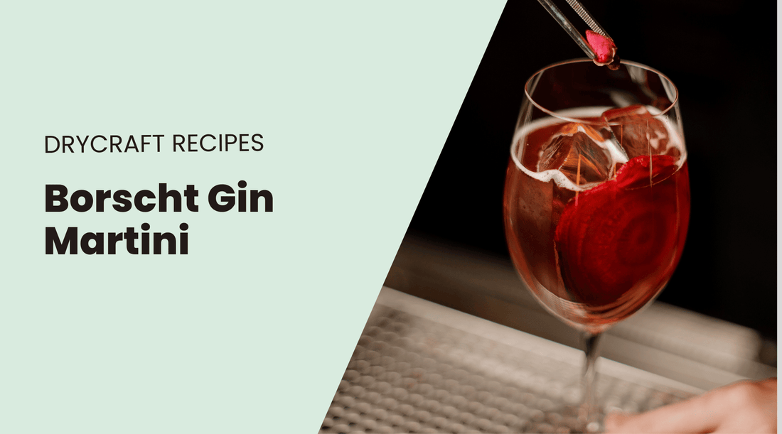 Non Alcoholic Borscht Gin Martini